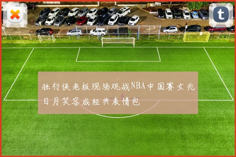独行侠老板现场观战NBA中国赛女兆日月笑容成经典表情包